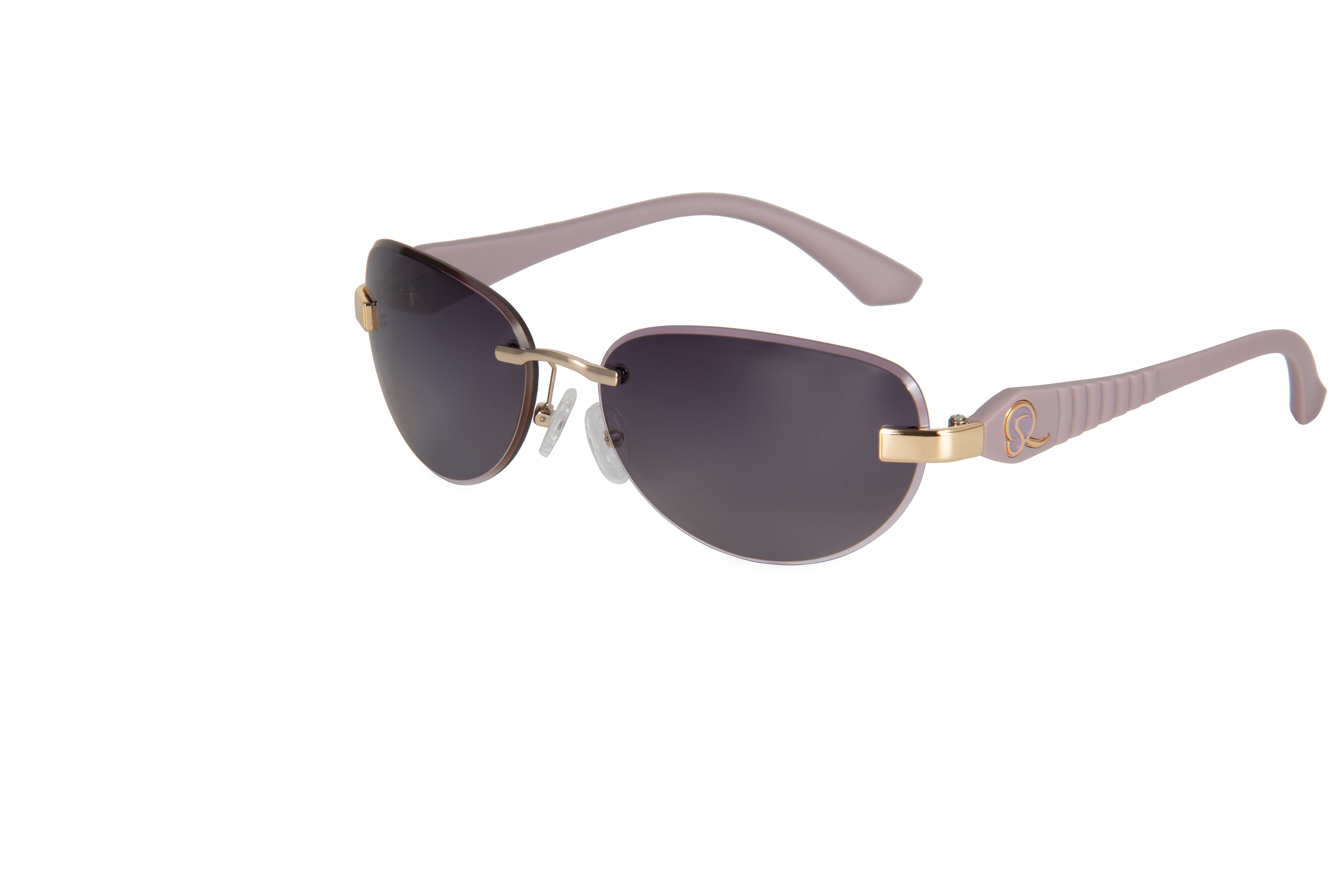 RIANOVA nylon polarized Borderless sunglasses Fashion Accessories 6050