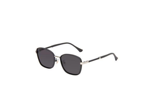Metal polarized sunglasses
