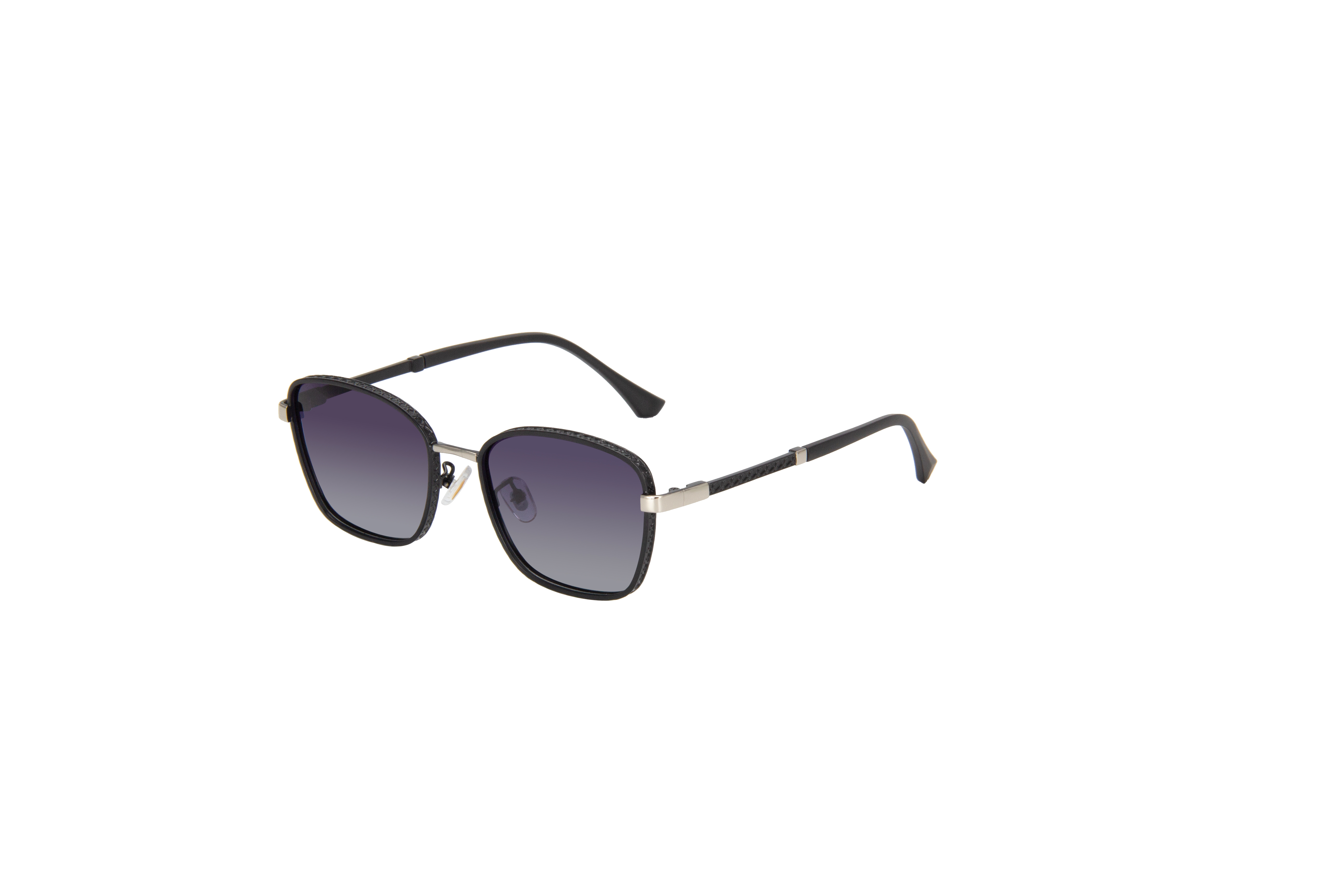 Metal polarized sunglasses