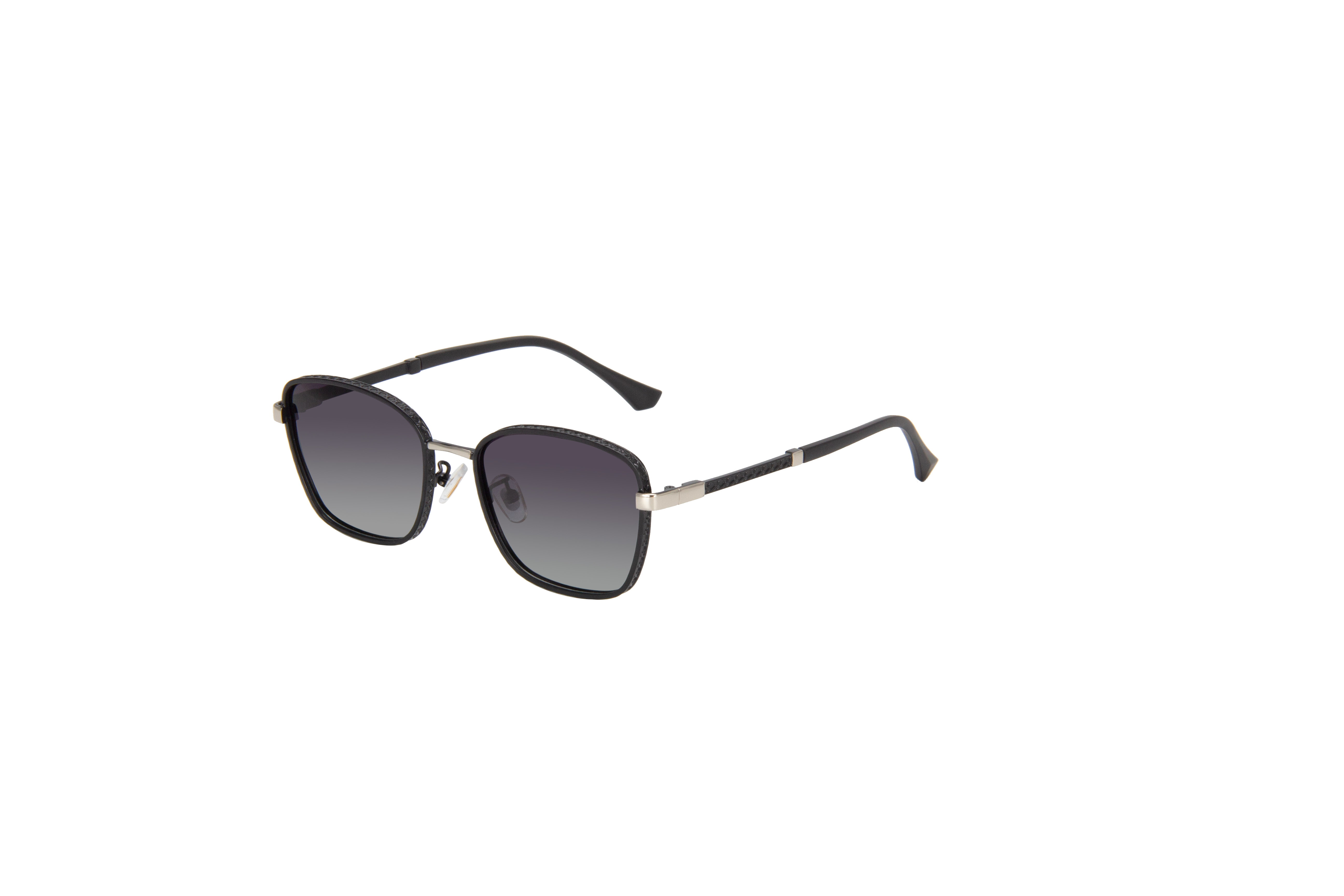 Metal polarized sunglasses