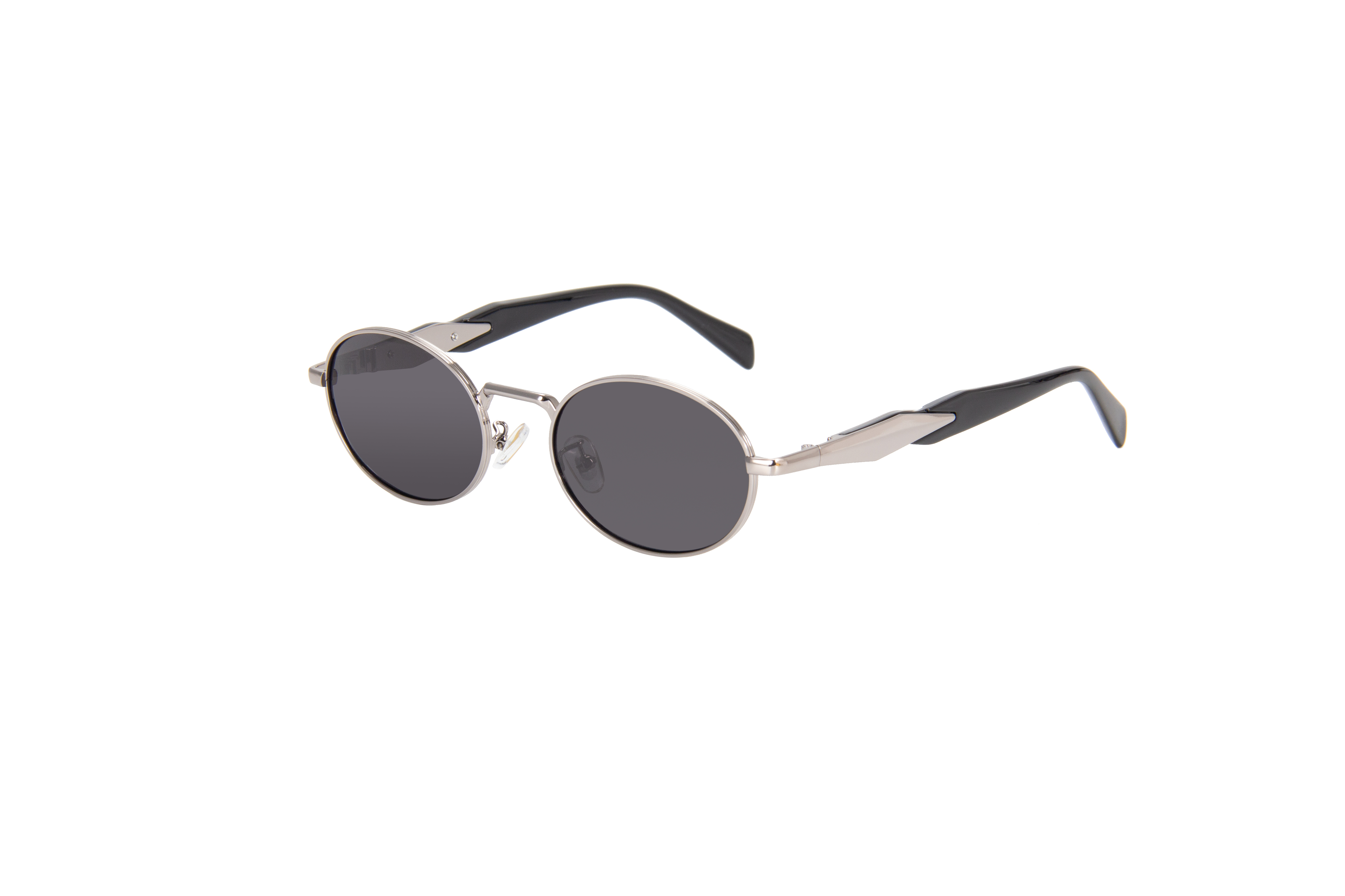 Metal polarized sunglasses