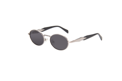 Metal polarized sunglasses