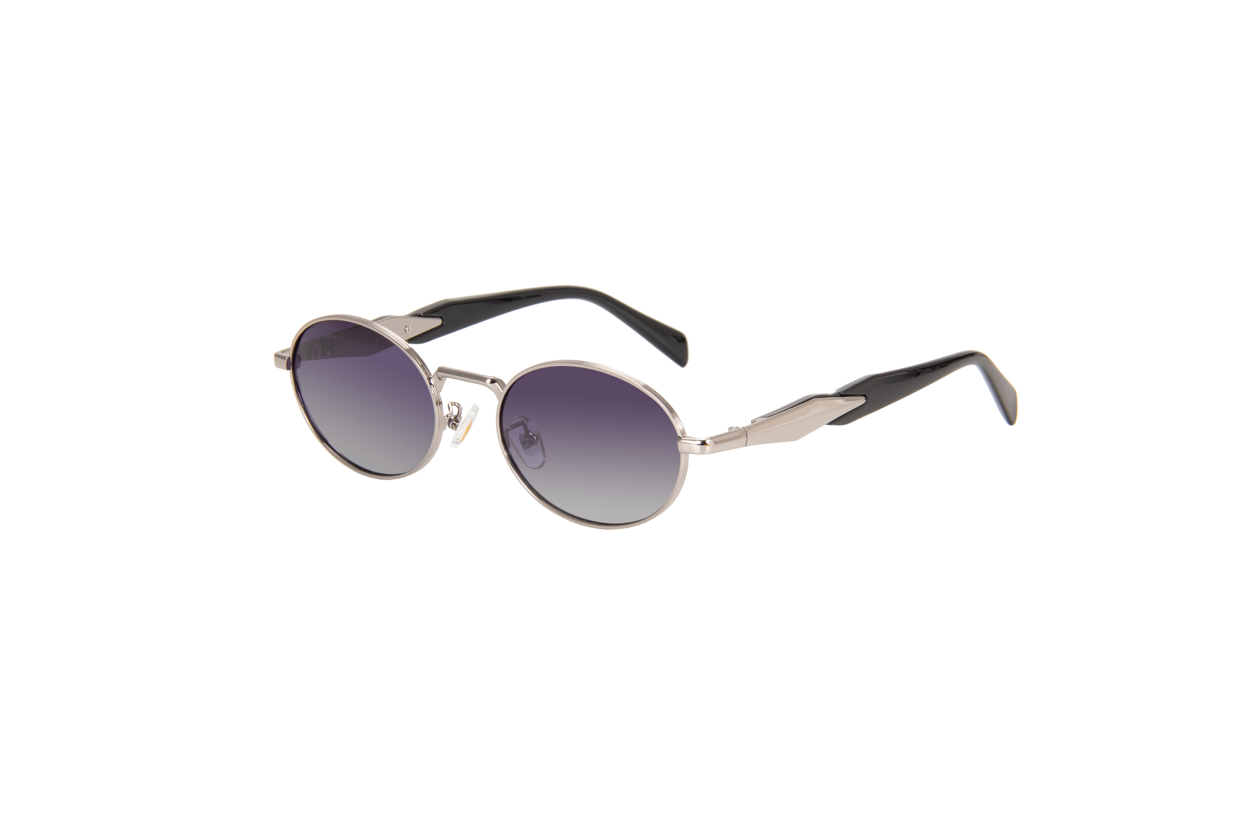 Metal polarized sunglasses