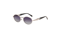 Metal polarized sunglasses