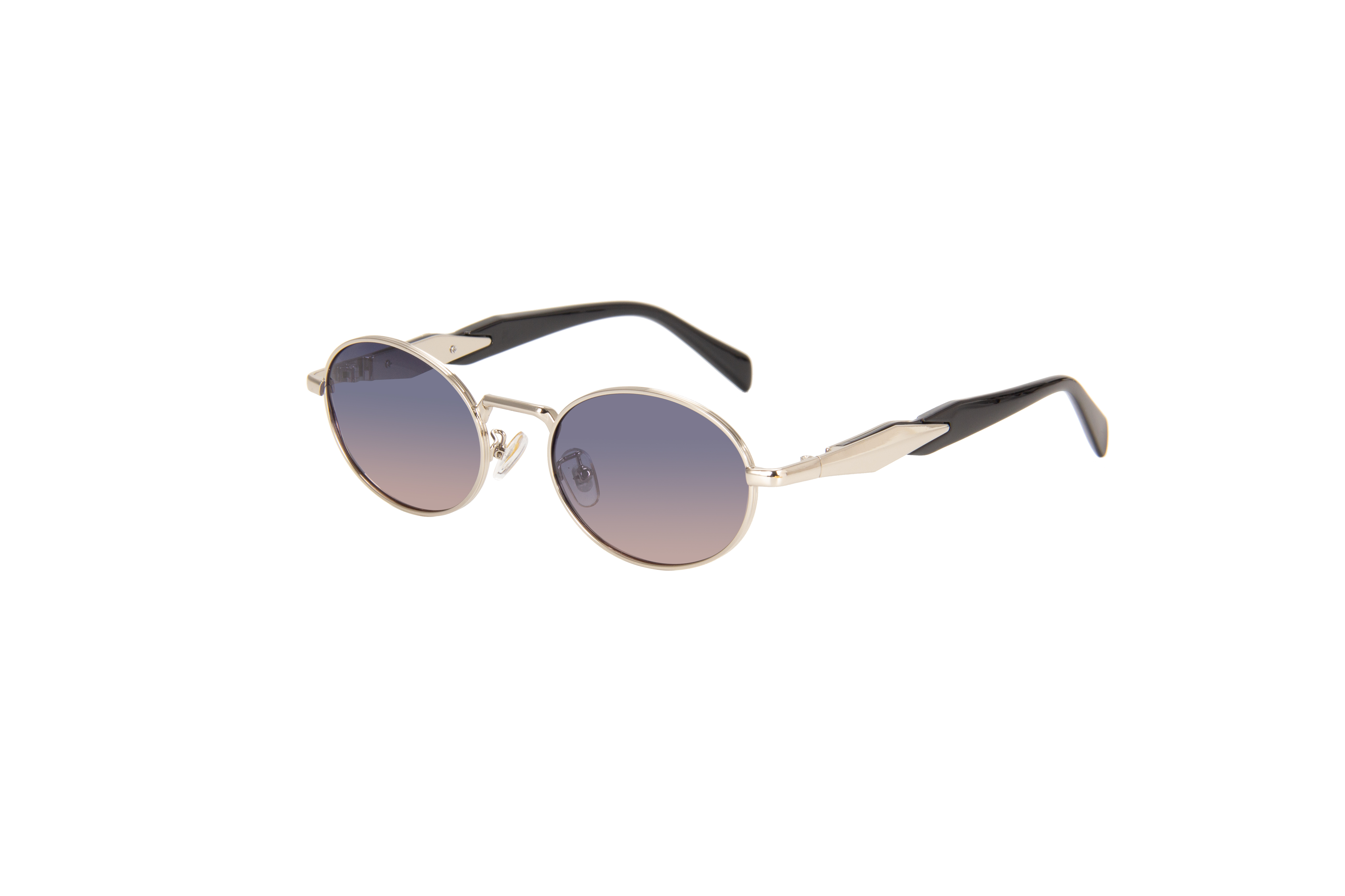 Metal polarized sunglasses