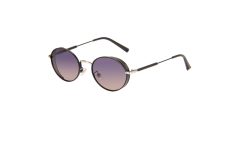 Metal polarized sunglasses