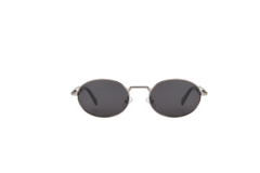 Metal polarized sunglasses