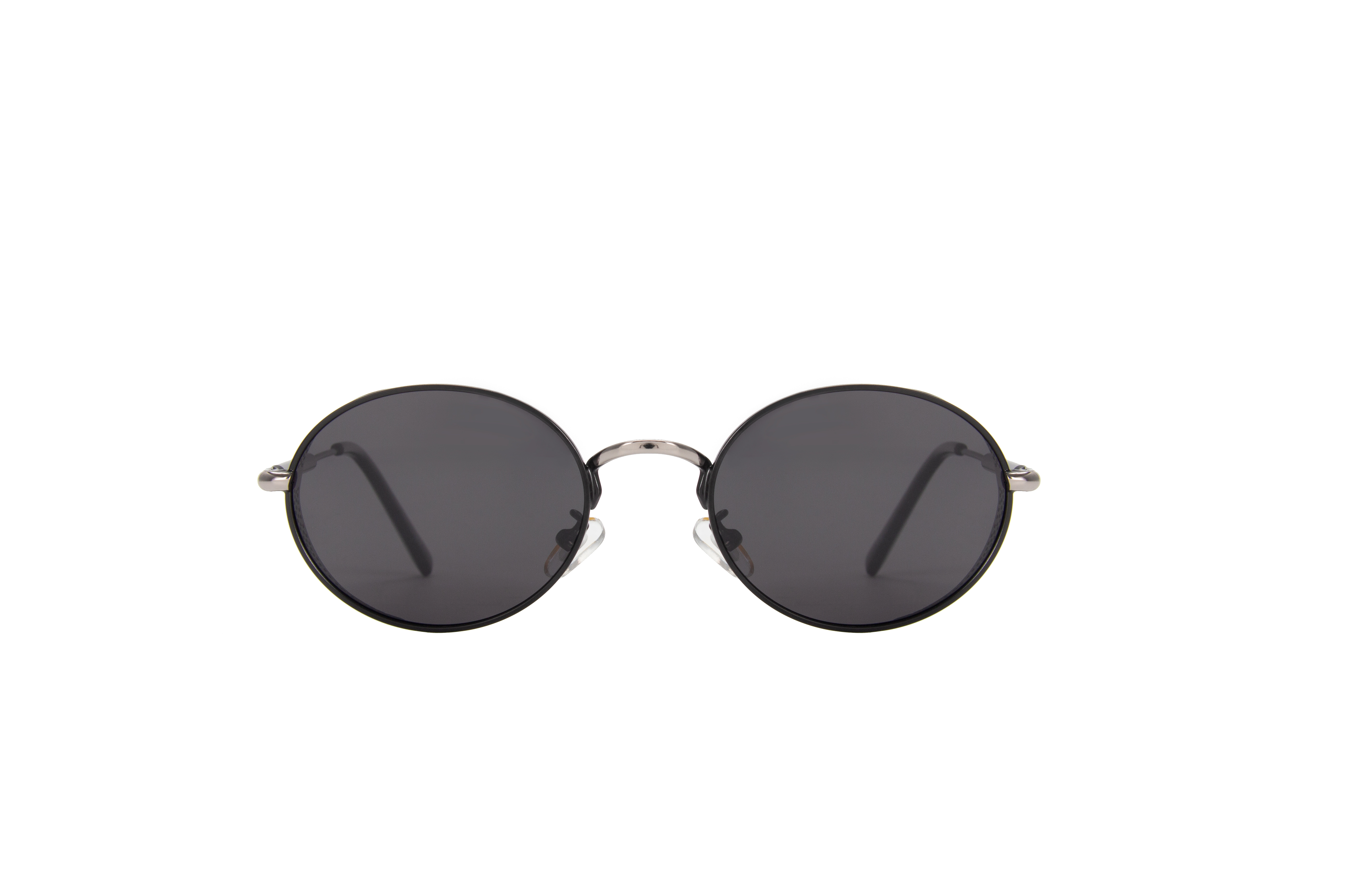 Metal polarized sunglasses