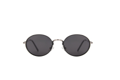 Metal polarized sunglasses
