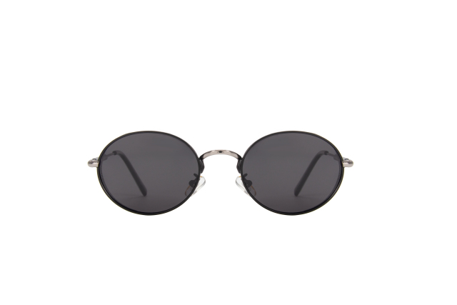 Metal polarized sunglasses