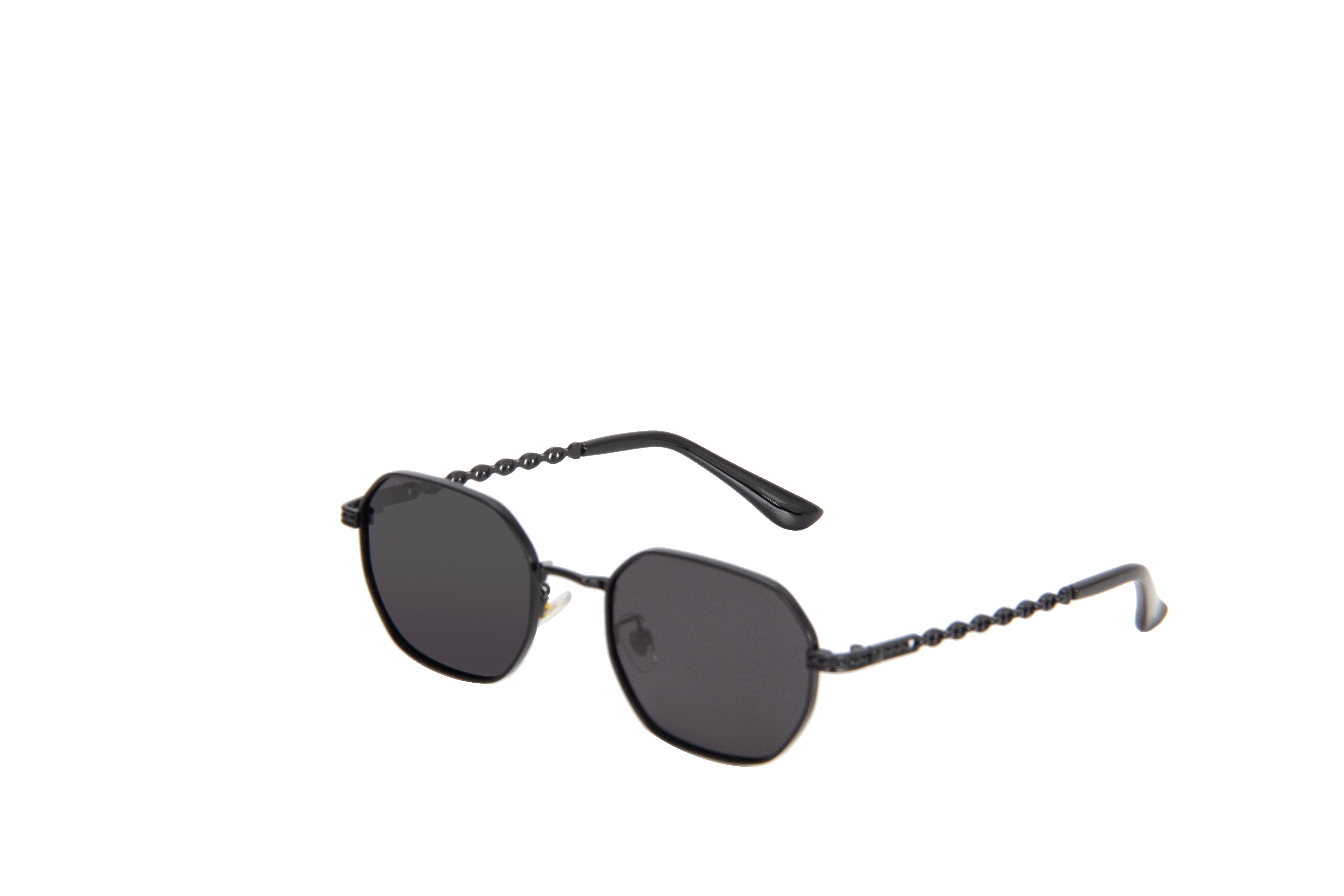 Metal polarized sunglasses