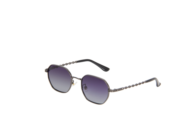 Metal polarized sunglasses