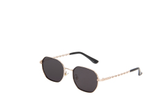 Metal polarized sunglasses