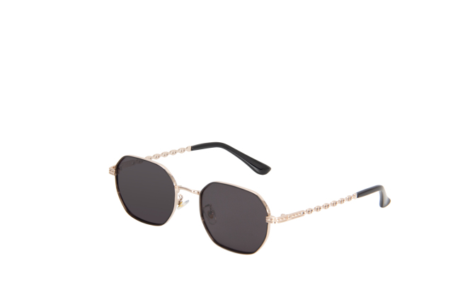Metal polarized sunglasses