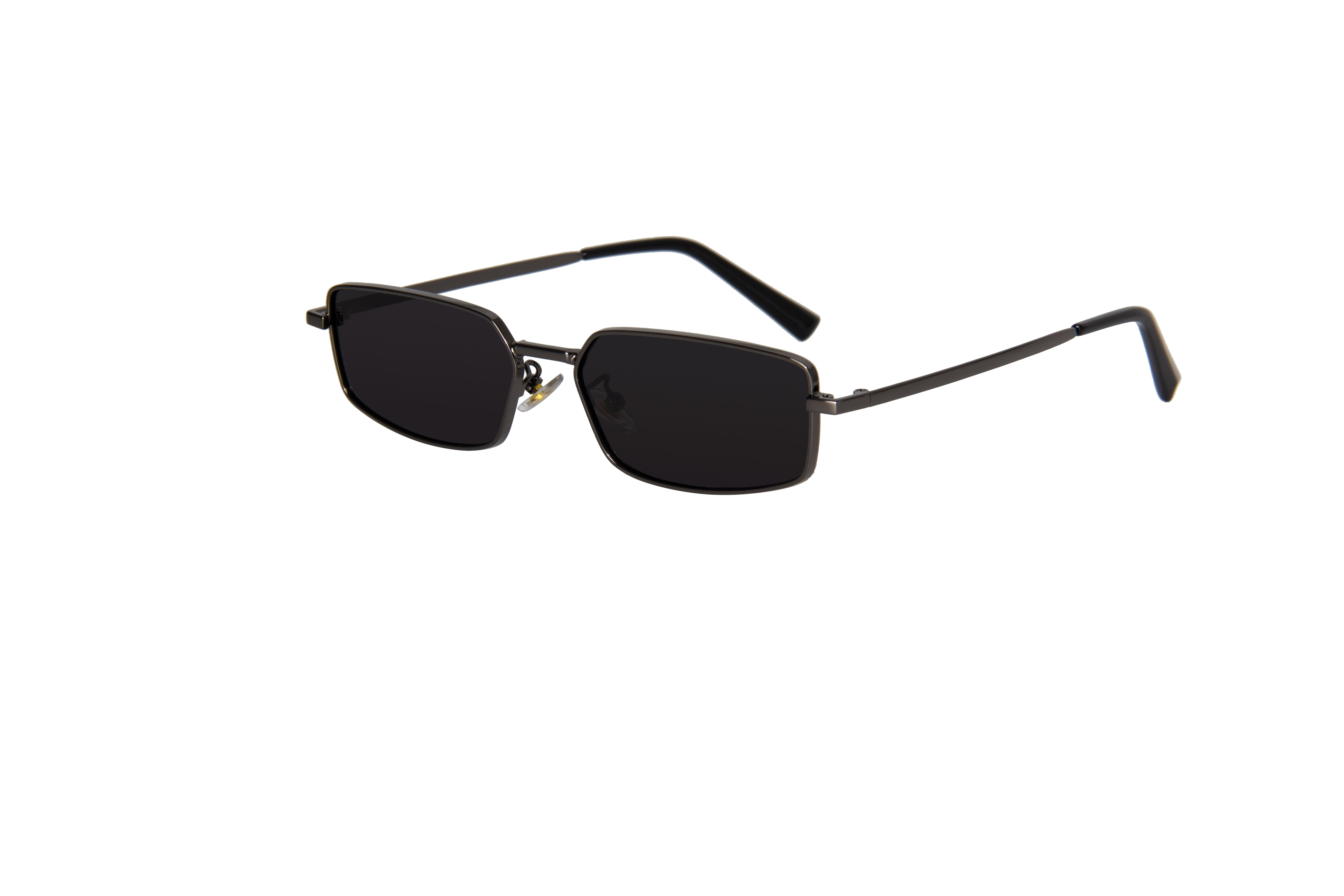 Metal polarized sunglasses