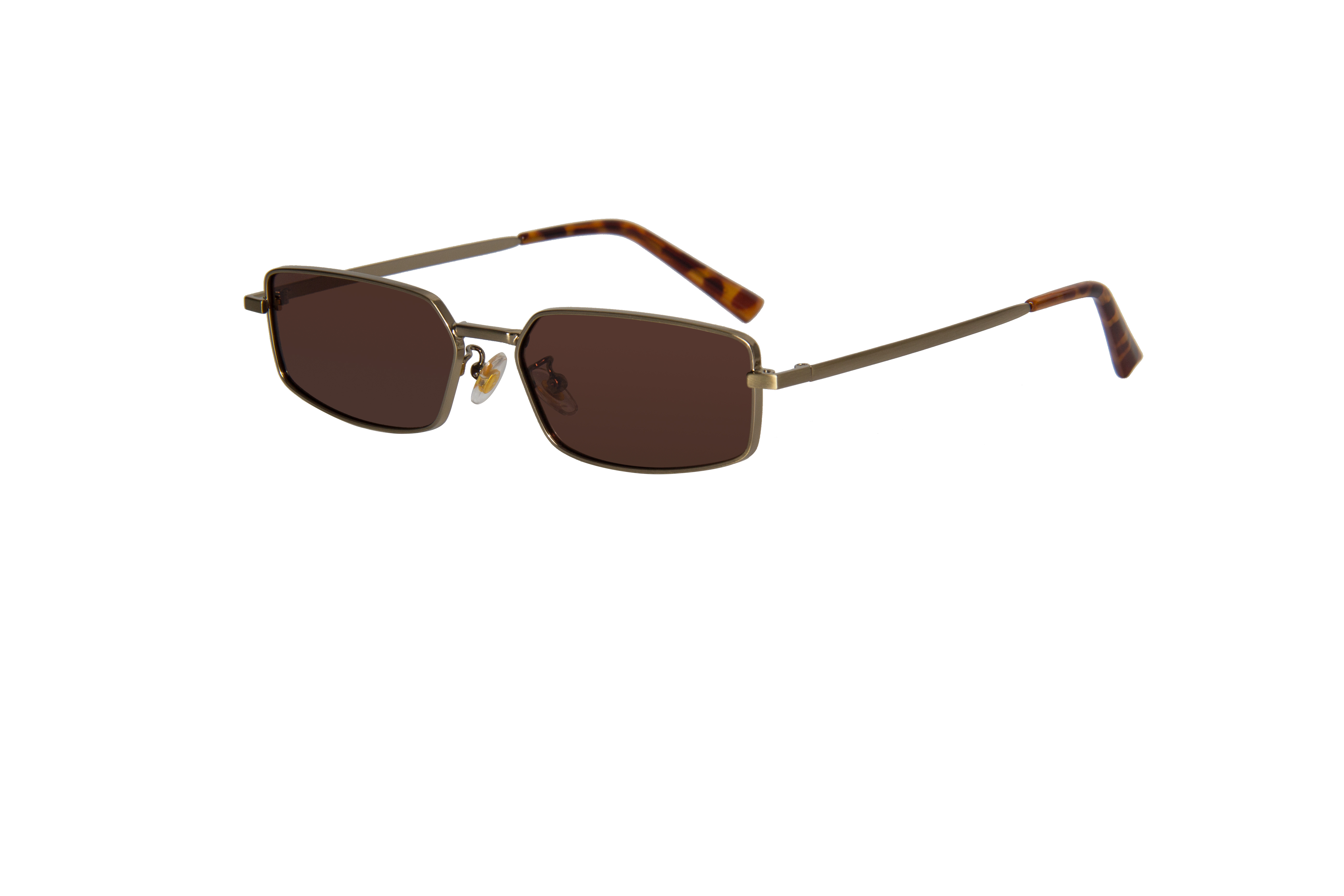 Metal polarized sunglasses