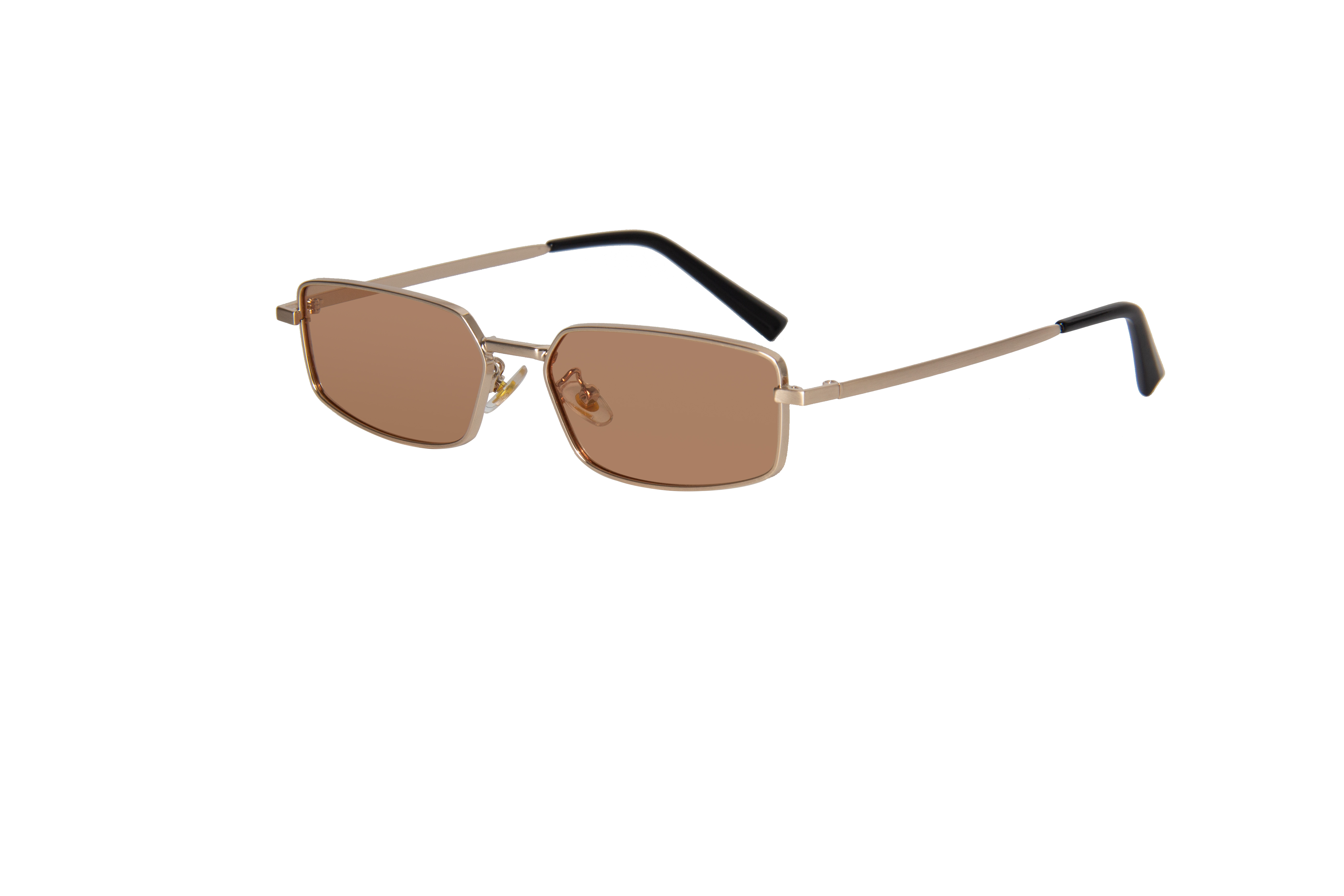 Metal polarized sunglasses