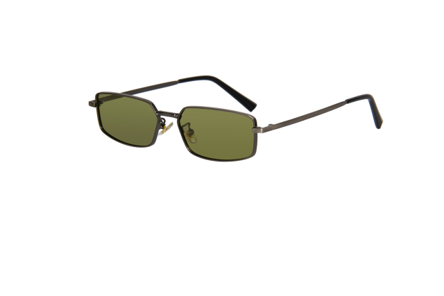 Metal polarized sunglasses