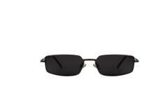 Metal polarized sunglasses