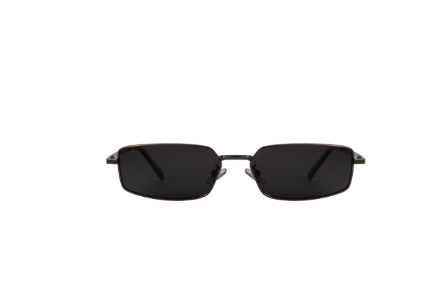 Metal polarized sunglasses