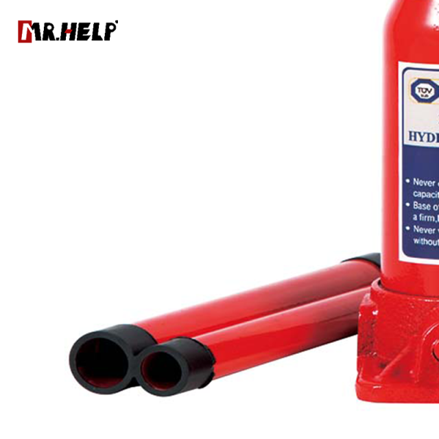 Bottle jack with safety valve,  3-4T,  Lifting range: 195-373mm
