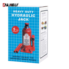 Bottle jack with safety valve,  50T,  Lifting range: 236-356mm