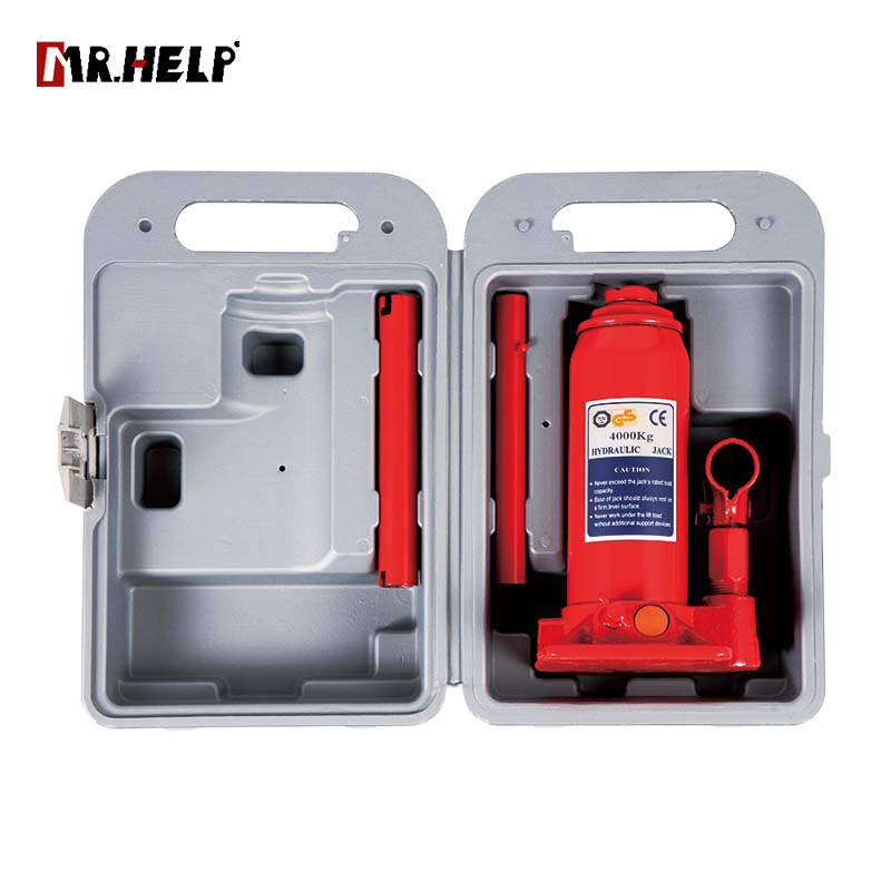 Bottle jack with safety valve, 12T,  Lifting range: 230-465mm