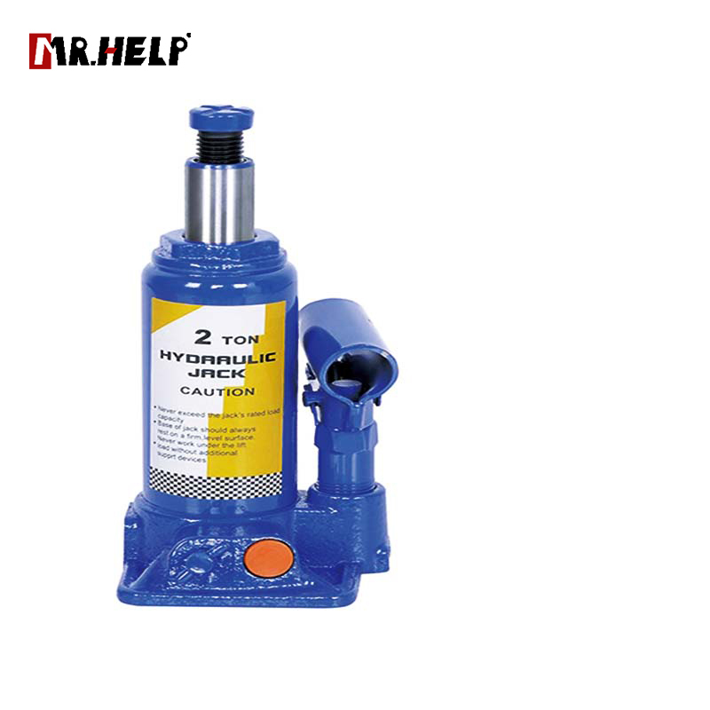 Bottle jack with safety valve, 2T,  Lifting range: 158-308mm
