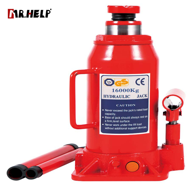 Bottle jack with safety valve,  15-16T,  Lifting range: 230-460mm