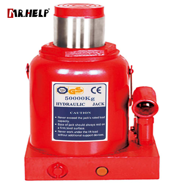 Bottle jack with safety valve,  50T,  Lifting range: 236-356mm