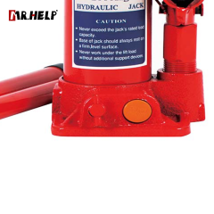 Bottle jack with safety valve,  50T,  Lifting range: 236-356mm