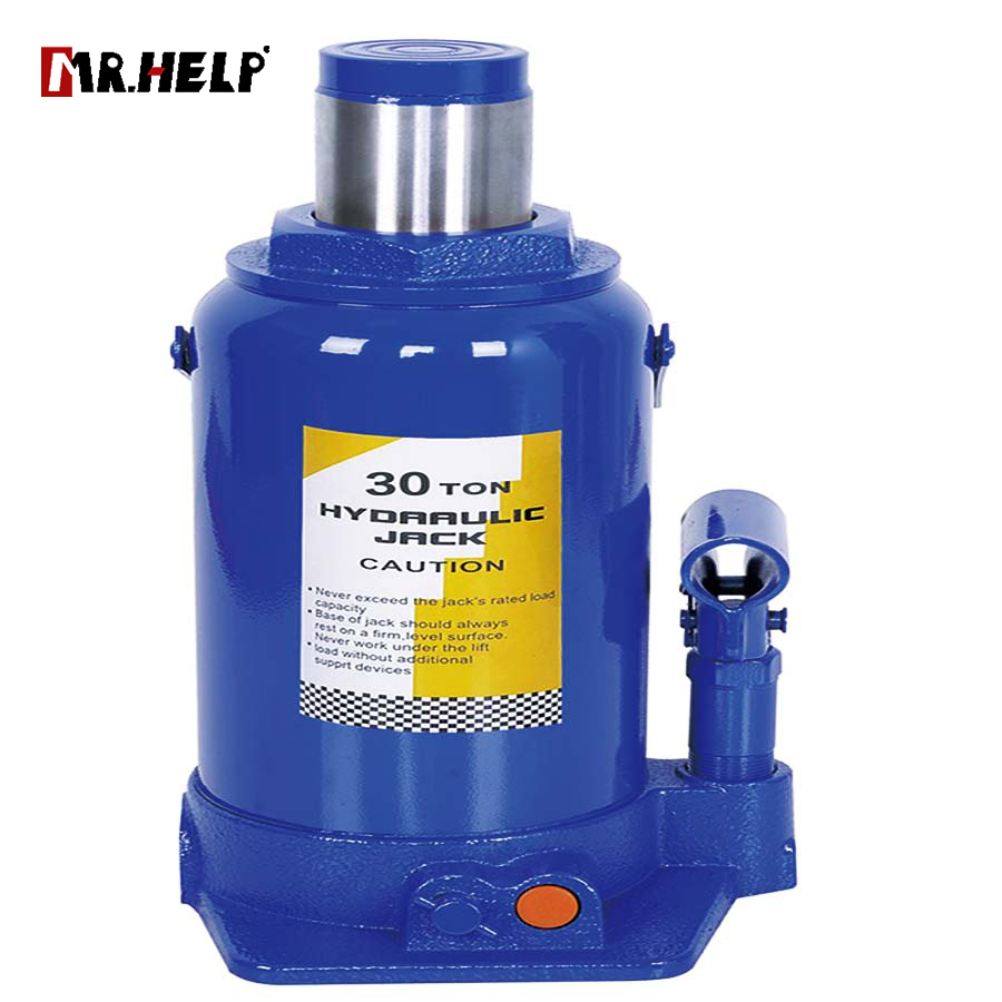 Bottle jack with safety valve, 30T,  Lifting range: 285-465mm