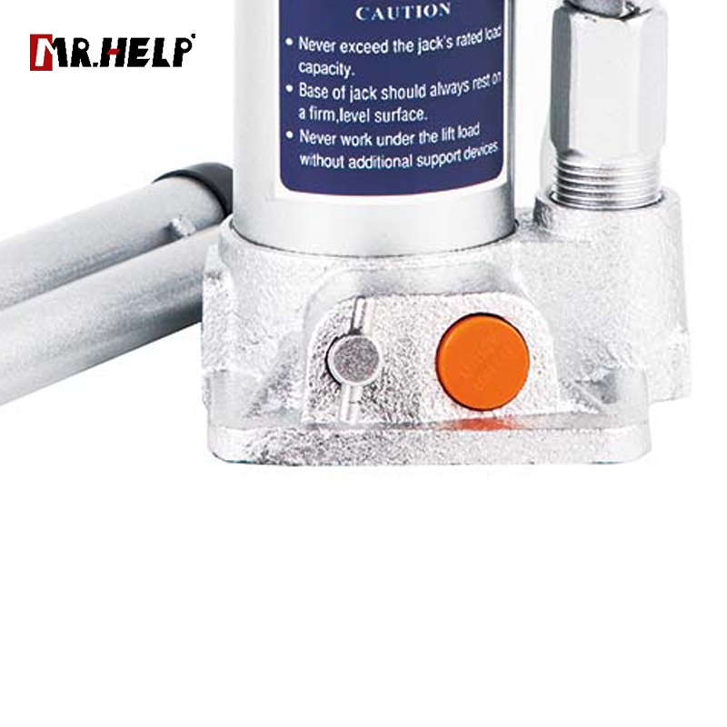 Bottle jack with safety valve, 20T, Lifting range:225-445mm
