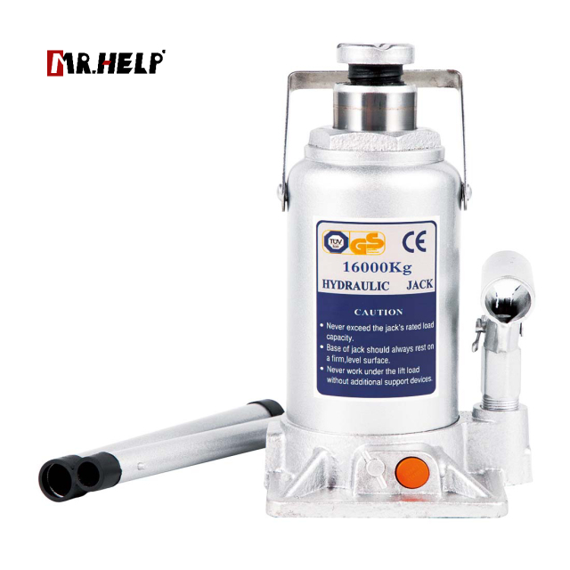 Bottle jack with safety valve, 15-16T, Lifting range:215-400mm