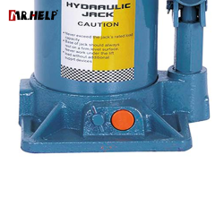 Low profile hydraulic bottle jack, 30T, Lifting range:255-495mm