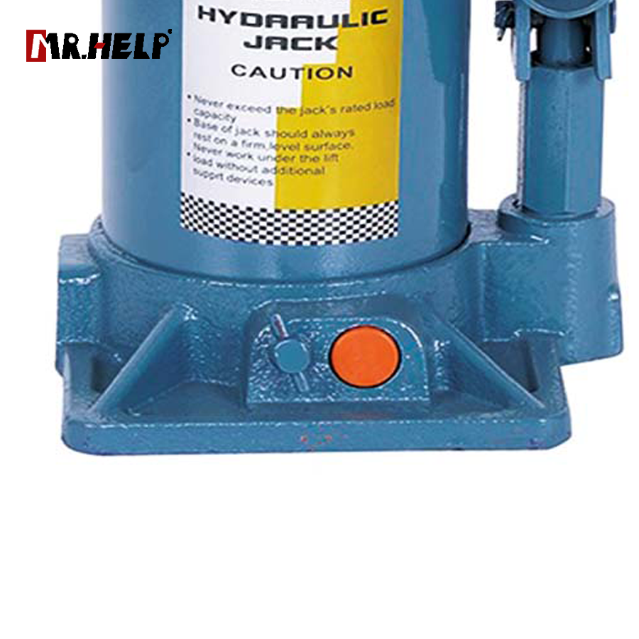 Low profile hydraulic bottle jack, 30T, Lifting range:255-495mm