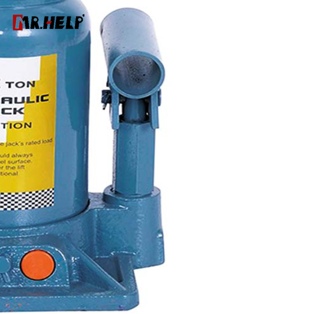 Low profile hydraulic bottle jack, 12T, Lifting range:190-350mm