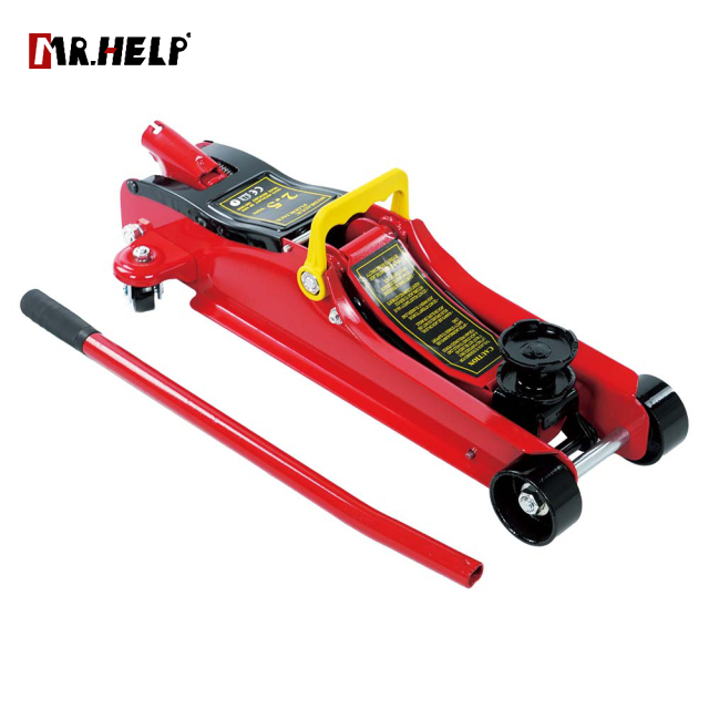 Hydraulic  floor jack,2.5T,Lifting range:80-330mm