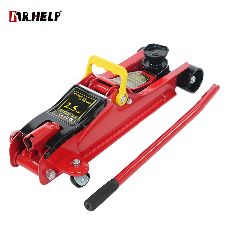 Hydraulic  floor jack,2.5T,Lifting range:80-365mm