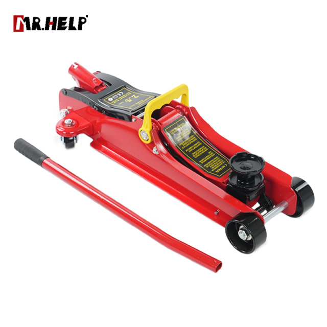 Hydraulic  floor jack,2.5T,Lifting range:80-365mm
