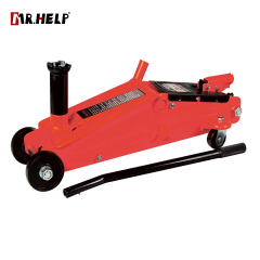 Hydraulic  floor jack,3T,Lifting range:155+95--545+95mm