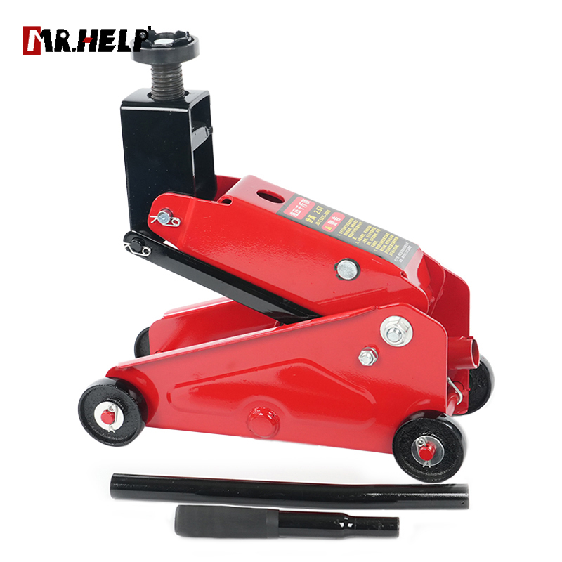 Hydraulic  floor jack,2.5T,Lifting range:190-490mm