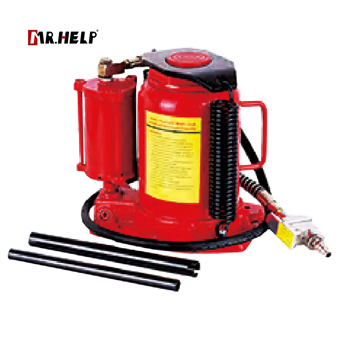 Air Bottle jack, HF3207Q, Lifting Wt (ton):32T