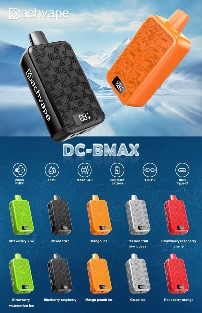20000 Puffs Disposable Vape box style with Smart Screen ajustable Airflow