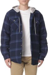 Lined Flannel Shirt Jacket