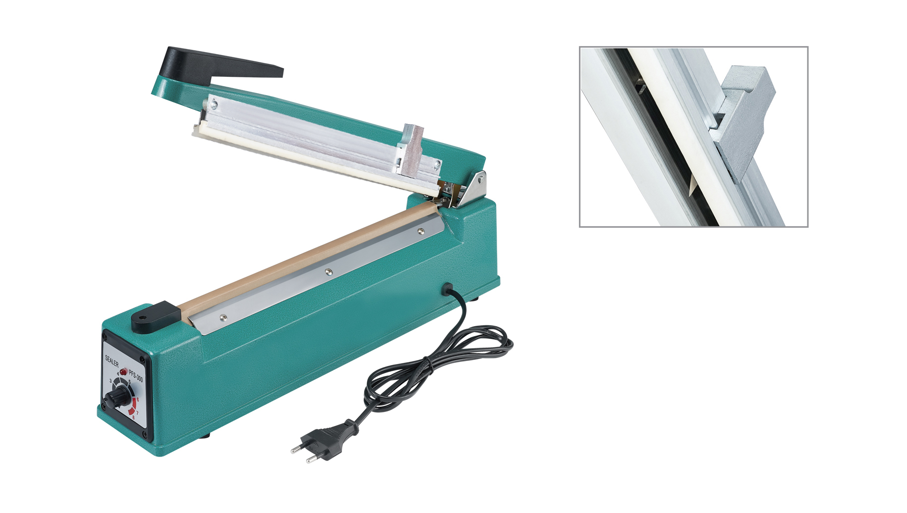 500mm侧刀手压封口机 hand sealers with side cutters