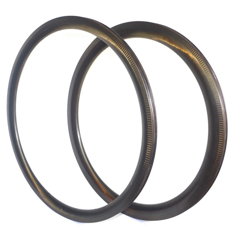 High temperature carbon road rims 38mm 50mm 60mm Tubeless clincher