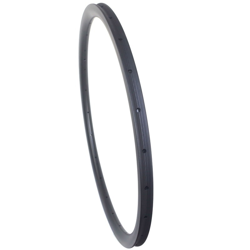 Disc Brake Road Bike Carbon Rims 28mm External Width 30mm 35mm 40mm 45mm 55mm profile