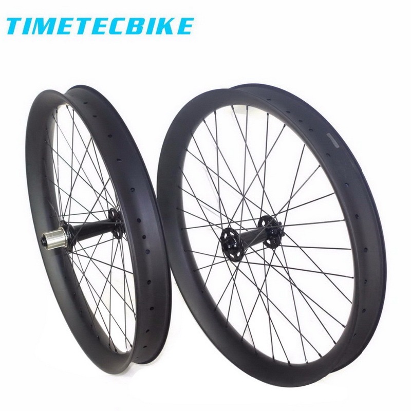 26er fat bike carbon wheels 65mm width