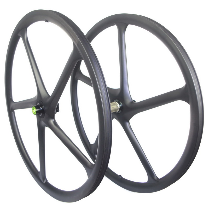 5 spoke lefty carbon front wheels 29er